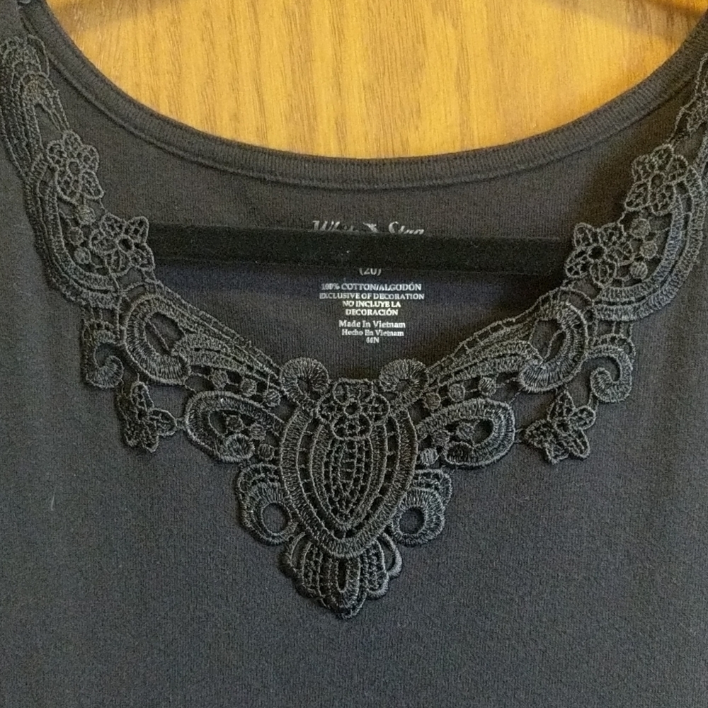 Embellished tank